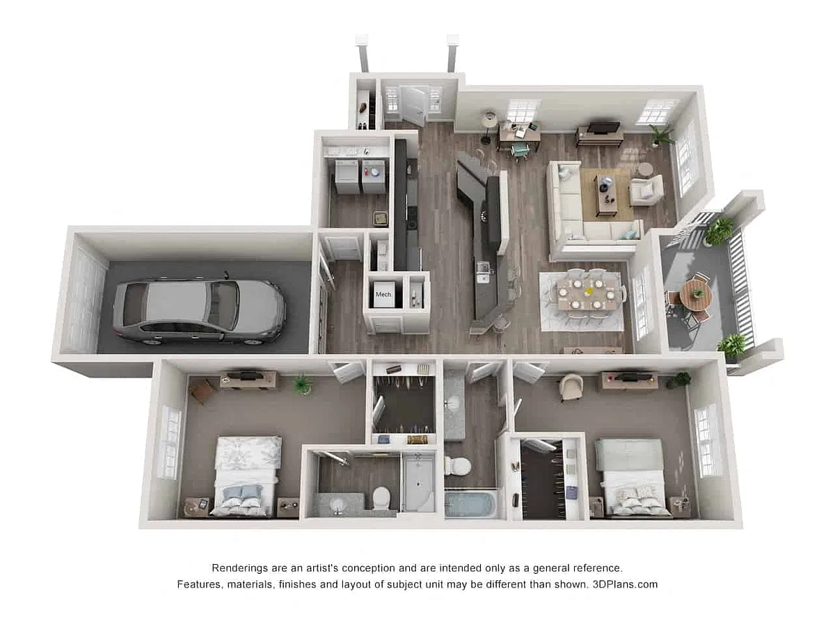 Floor plan B4