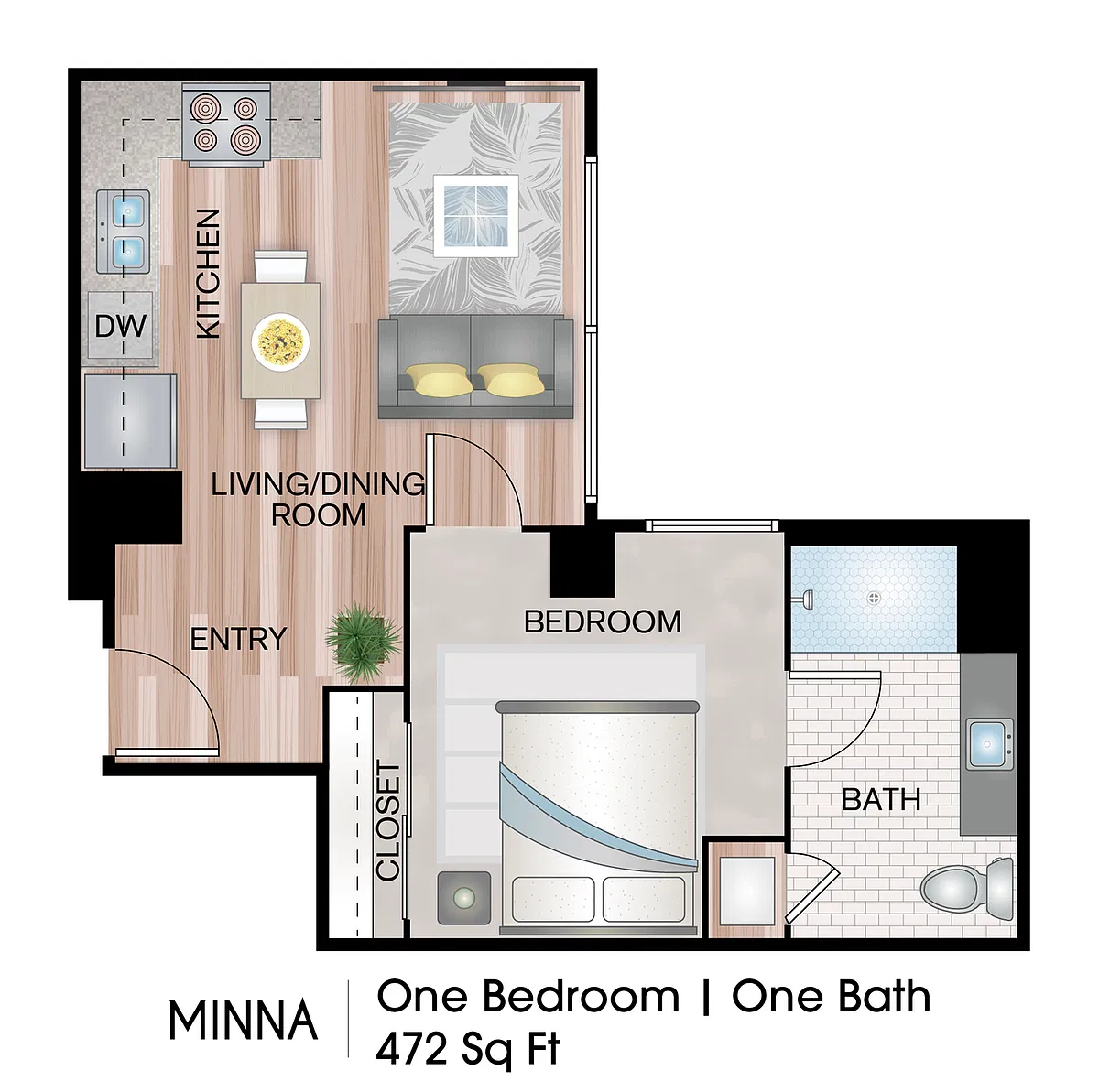 Floor plan Minna