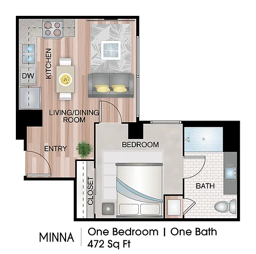 Floor plan Minna