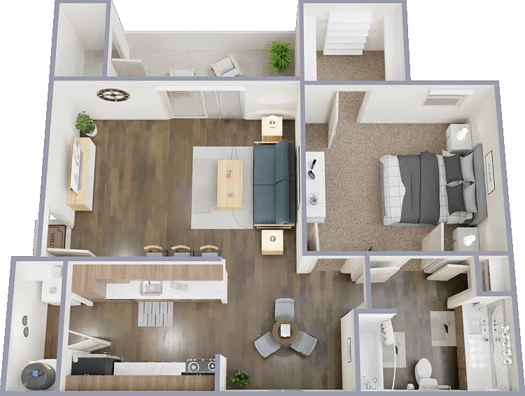 The Parker Floorplan Diagram