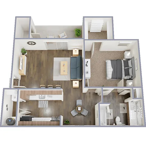 Floor plan The Parker