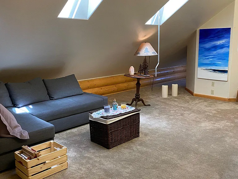 Large bonus room off of art / craft room.