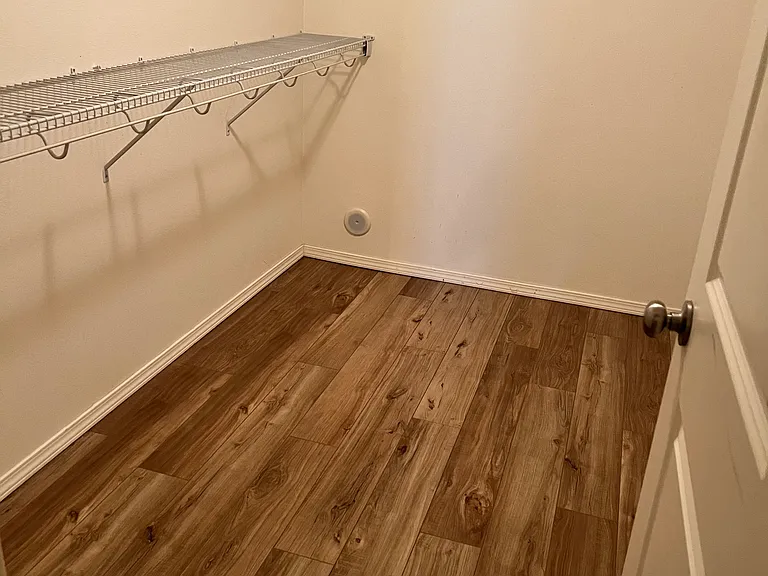 Walk in closet of Master bedroom on main floor