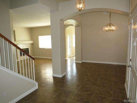 Entry leading to Dining Room and Family room