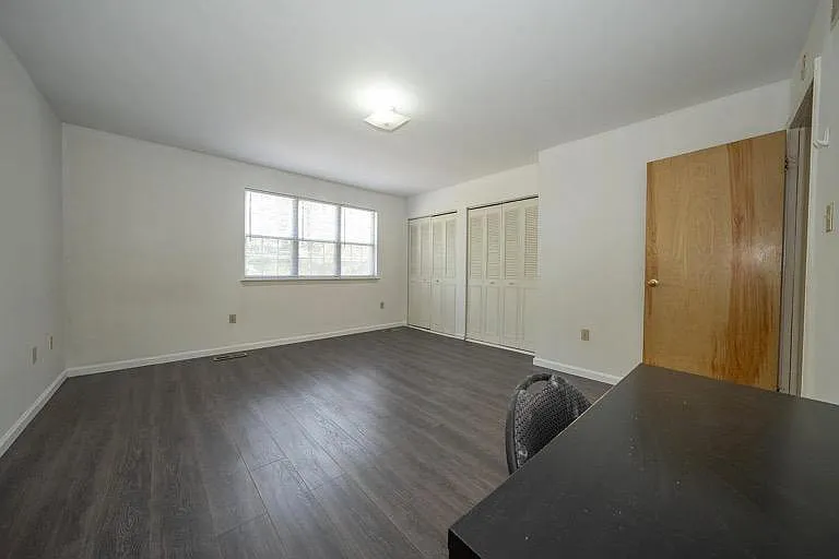 Master bedroom with private bathroom