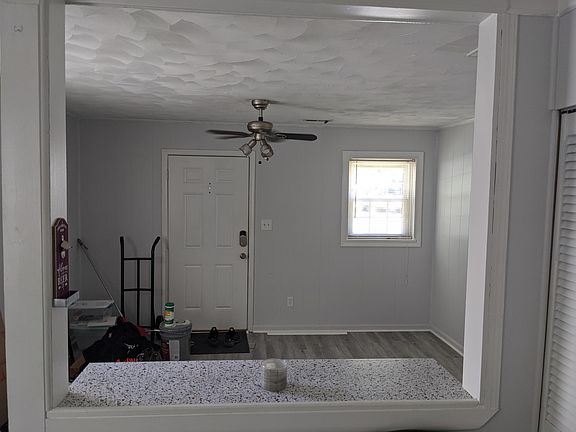Kitchen view to front door