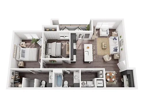 Floor plan B1