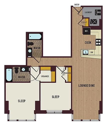 Floor plan B7