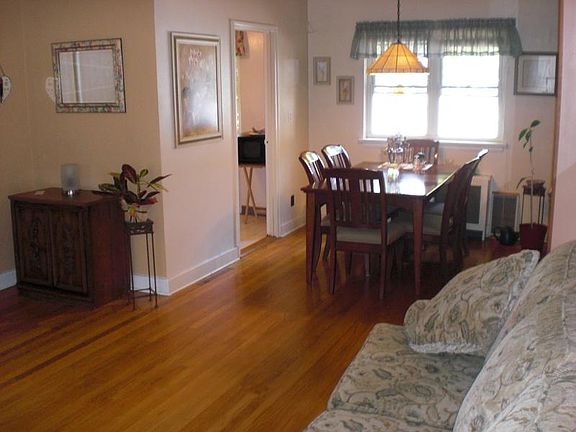 Dining Room with Adjacent Kitchen