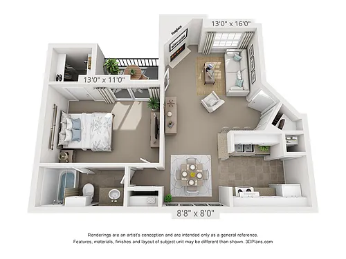 Floor plan A1