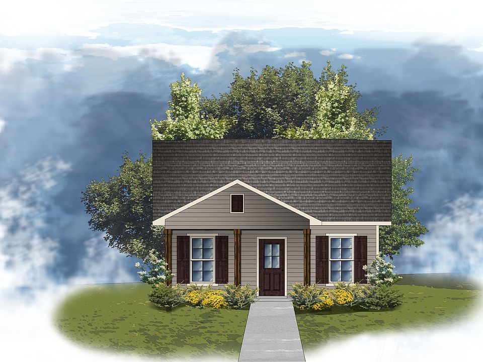 Marion IV H - Front Elevation - DSLD Homes