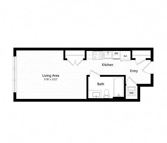 Floor plan Studio | s04 - Judd