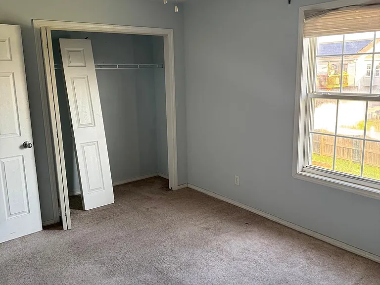 Bedroom #2 from the corner opposite of the door