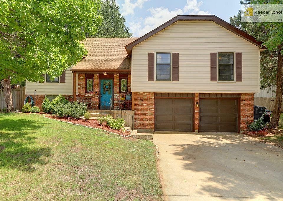 This beautiful home is on a corner lot with a fenced in yard.