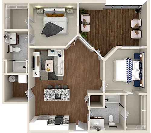 Floor plan The Patent-2B