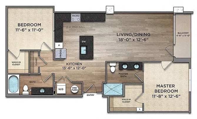 Floor plan B3-0