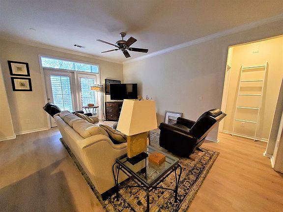 living room marsh view