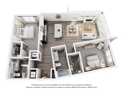 Floor plan The Seaside | B4
