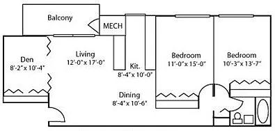 Floor plan La Ramble Avenue
