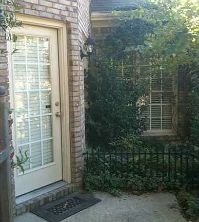side garden entrance