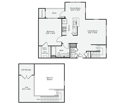 Floor plan A6L
