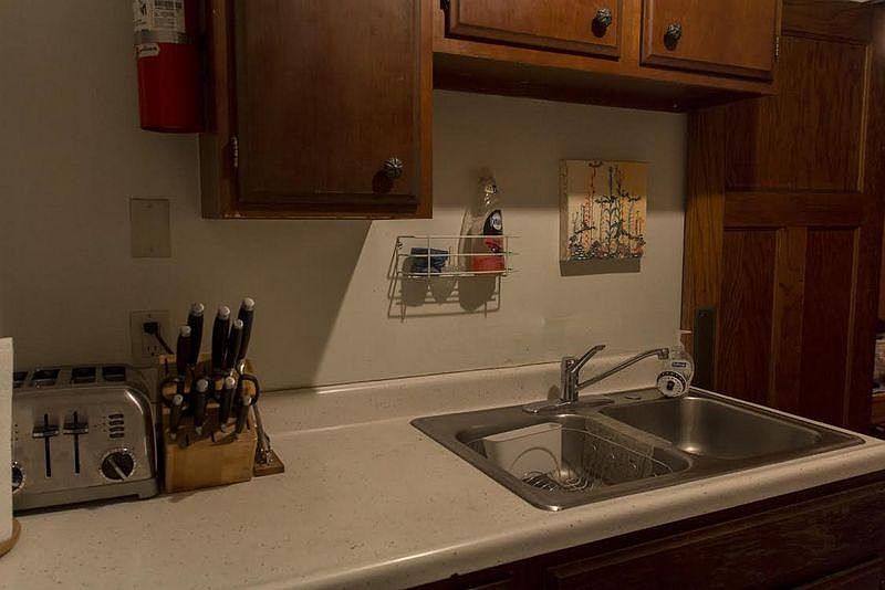 Sink in the kitchen