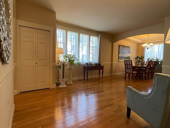 Living room with view of dinning