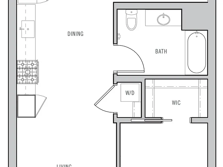 Circa LA - C - 1 Beds - 1 Baths - 745 Sq. ft.