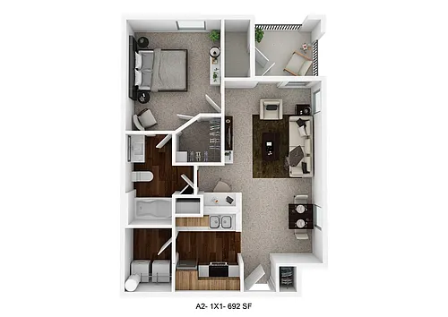 Floor plan A2- Essential Housing