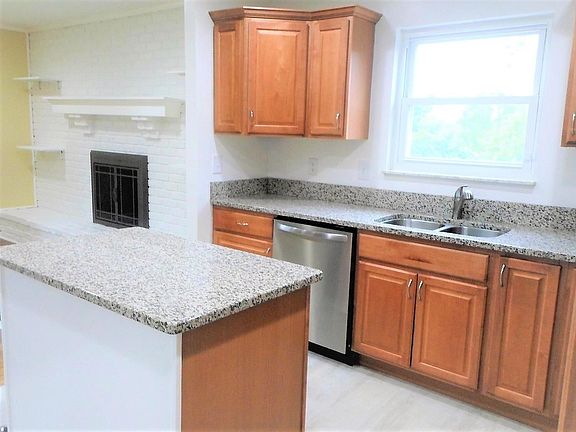 Open feel from the Kitchen to the Family Room.