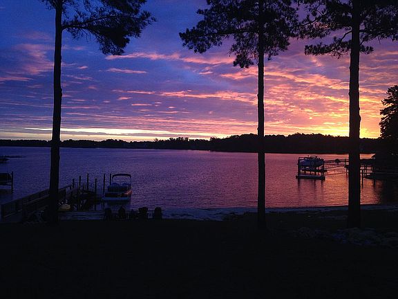 Enjoy a Lake Murray sunrise.