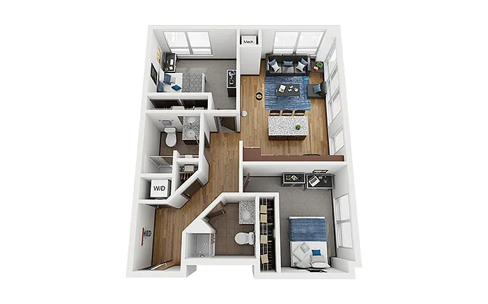 Floor plan B2