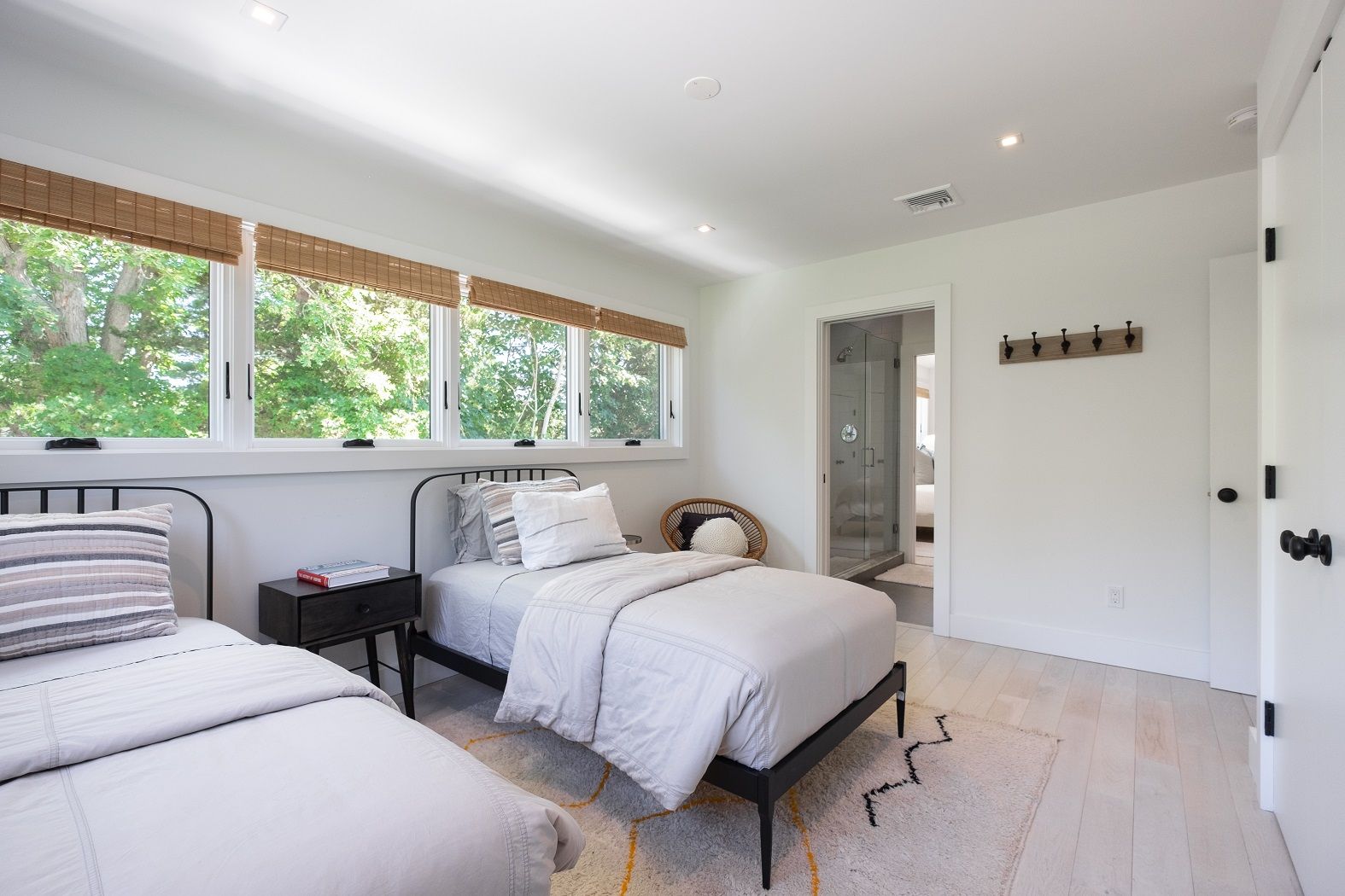 Guest three with two full size beds and Jack and Jill bathroom one