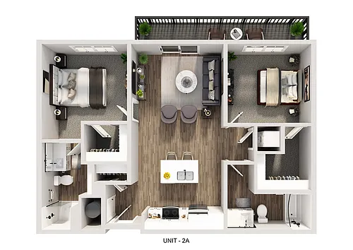Floor plan The Cassady Terrace