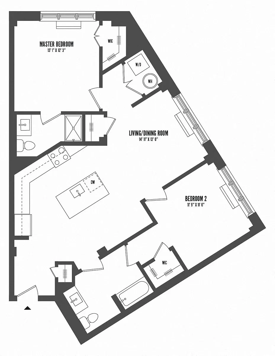 Floor plan B3