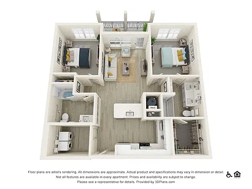 Floor plan B1M - ADA