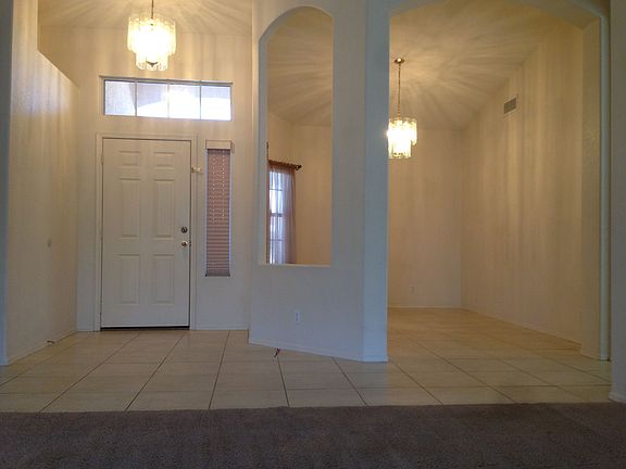 foyer and dining room