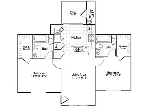 Floor plan B2
