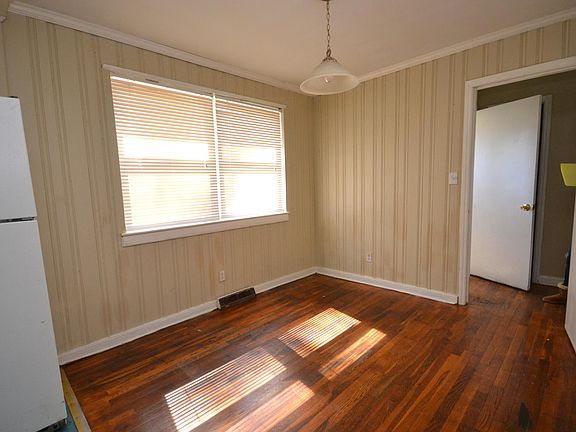Dining area has lots of natural light