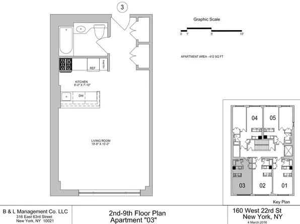 160 W 22nd St APT 703, New York, NY 10011