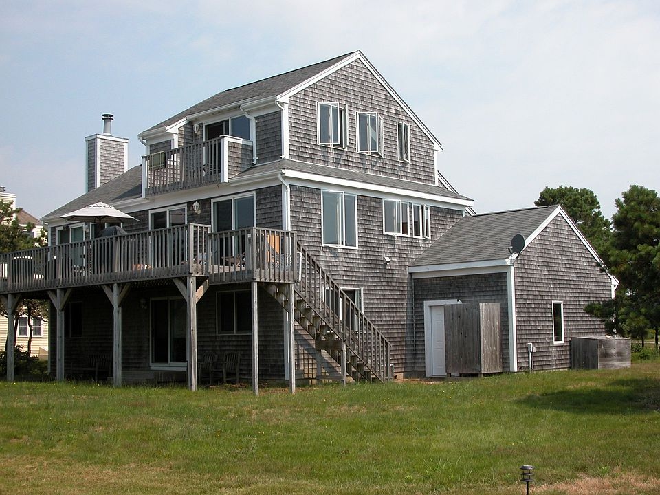 Rear of house