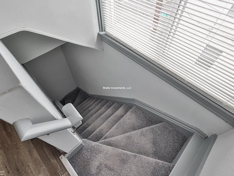 View of the observatory staircase