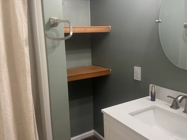 Bath with tub/shower unit