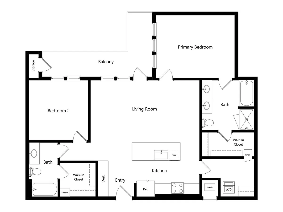Floor plan B4