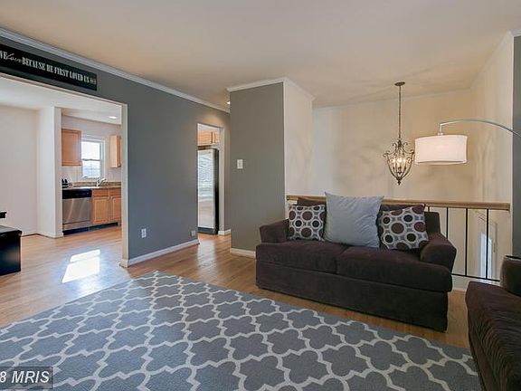 Living Room Opens to Kitchen