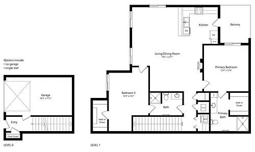 Floor plan Baldwin (Villa)