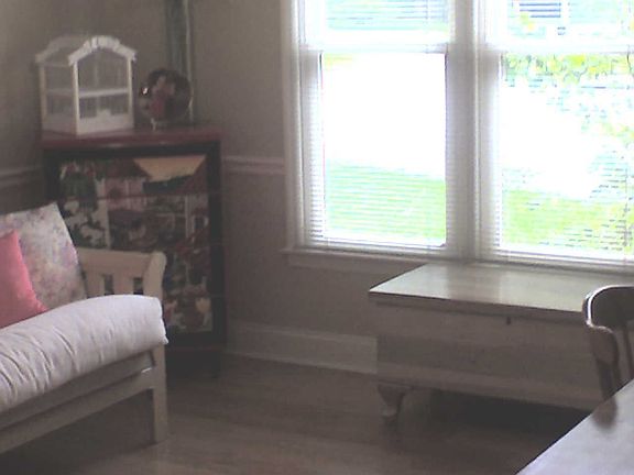 One of Two downstairs bedrooms