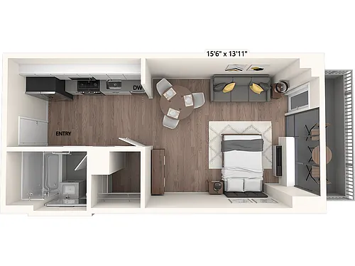 Floor plan S1-208