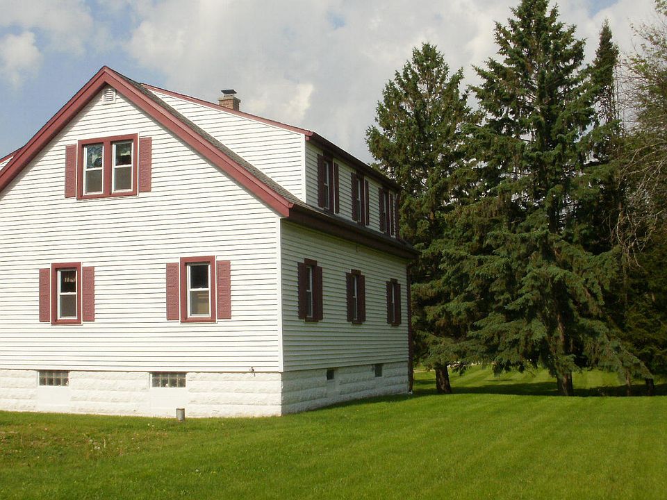 Rear of property