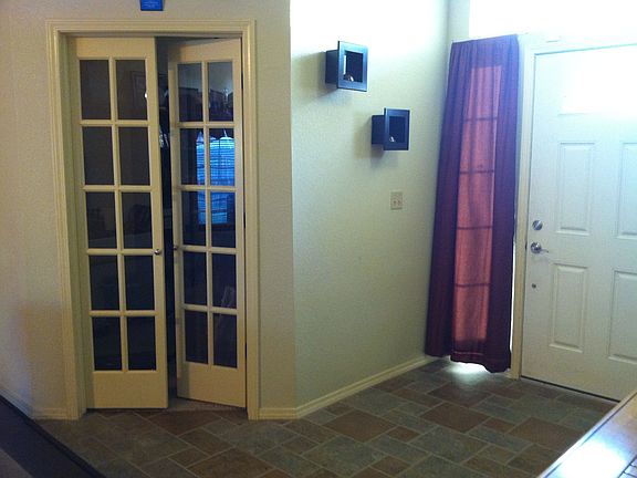 Main entry and entrance into office